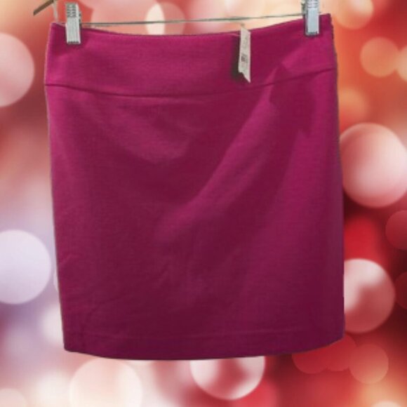 NWT LOFT Ann Taylor Size 0 Bright Pink Skirt Seasonless ✨ 2 /$15 ✨ - Picture 1 of 4